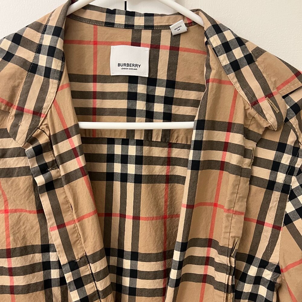 Burberry Classic Check Cotton Shirt